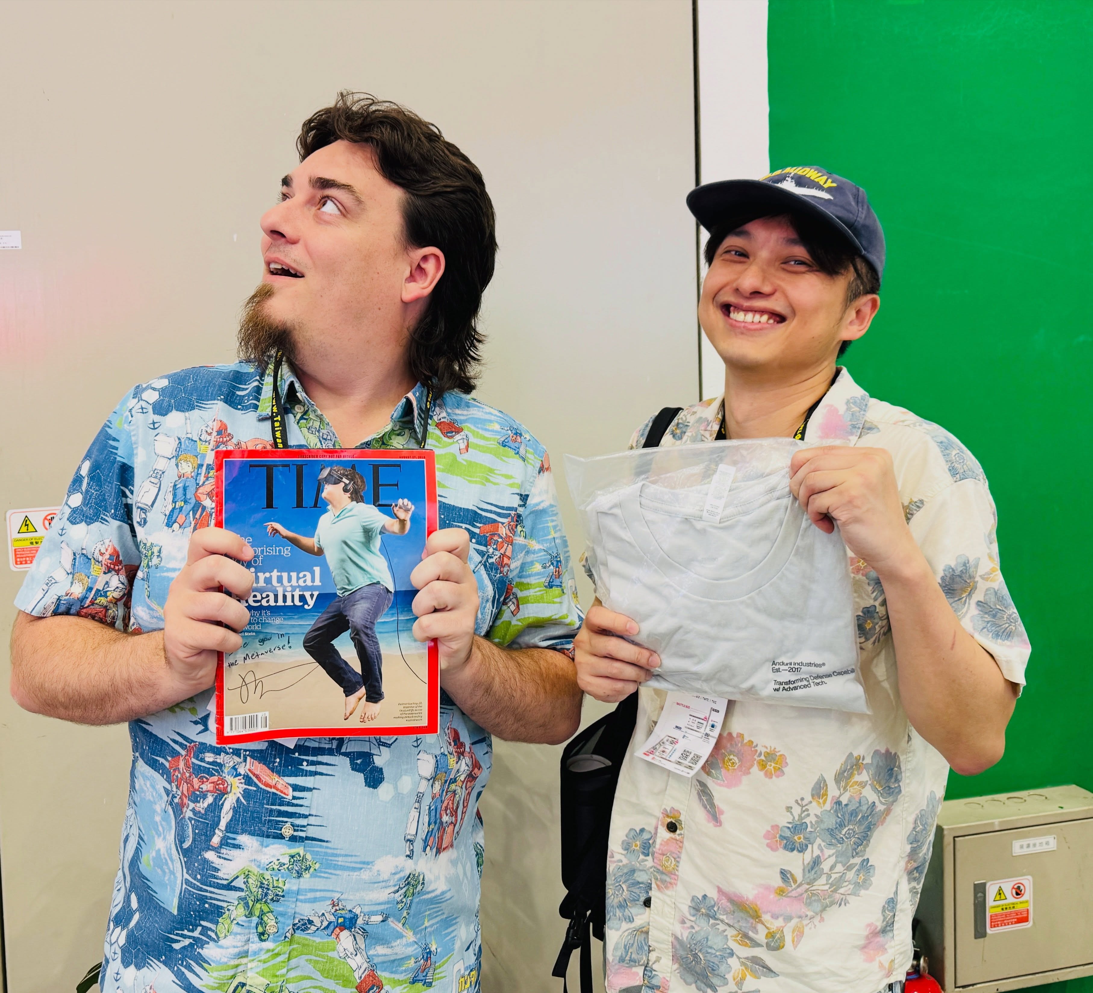 Fox Hsiao with Palmer Luckey