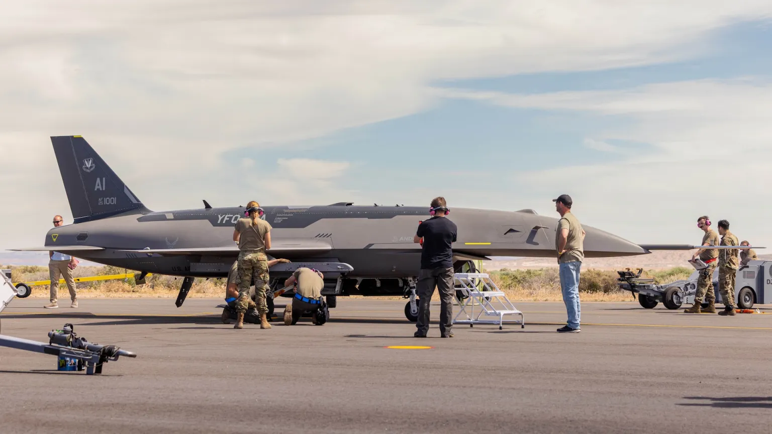 FQ-44A Fury at Edwards AFB